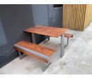Table design avec banquettes détachées - TA 730 CP-4 | Ligne : Tonka 