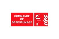 Panneau picto commande de désenfumage