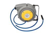 Manutan Expert - Enrouleur Tuyau Air &amp; Eau 10m - Polyuréthane - Pression 15 bar - Usage Professionnel