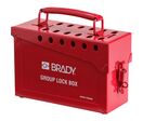 Boîte de consignation de groupe pour sécurité LOTO | Boîte de consignation Brady LOTO-18