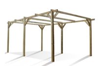 Abri de voiture en bois : ID2133