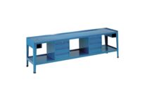 Établi d&amp;#039;atelier grand plateau à caissons