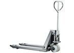 Transpalette manuel semi-inox 304 ATEX, roues et galets nylon, 2 500 kg | MANUSTOCK