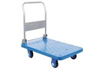 Manutan Expert - Chariot à dossier rabattable plastique - 300 kg - Robuste et maniable - 10 ans garantie