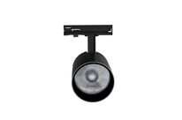 Spot LED sur Rail Noir Monophasé 24W 36° TRIAC Dimmable - Blanc Neutre 4000K - 5500K