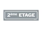 Panneau 2ème étage - Fond gris