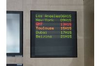 Horloge électronique lumineuse: