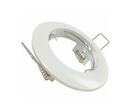 Support Spot Encastrable GU10 Rond en Acier - Inox
