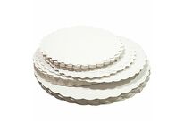Rond pâtissier carton blanc - Diamètre 23 cm