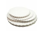 Rond pâtissier carton blanc - Diamètre 23 cm