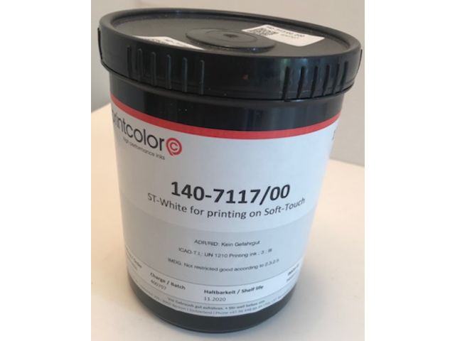 Encre de tampographie pour surfaces douces au toucher | Série 140-7117/xxx 