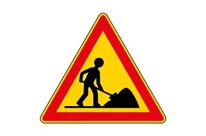 Panneau temporaire travaux - AK5