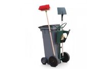 Chariot de voirie pour conteneur poubelle