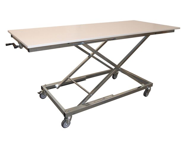 TABLE ERGONOMIQUE X - PLATEAU MÉLAMINÉ