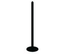 Piètement Aluminium NOIR H 190cm sur socle ø 45cm
