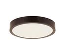 Plafonnier LED Bois 28cm - Wengé / 18W / Blanc Neutre 4000K - 5500K