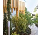 Borne de Jardin Acier Inoxydable 80cm pour Ampoule E27 IP44