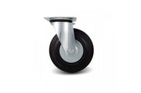 Roulette pivotante à platine