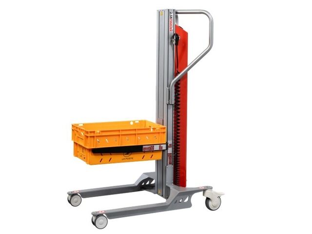 Gerbeur monomât à levée électrique 60 kg avec fourches | Astair 