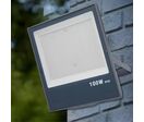 Projecteur Extérieur GRIS 100W IP65 - Blanc Neutre 4000K - 5500K