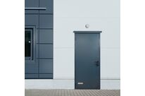 Portes métalliques techniques antieffraction | 1 vantail et 2 vantaux