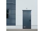 Portes métalliques techniques antieffraction | 1 vantail et 2 vantaux
