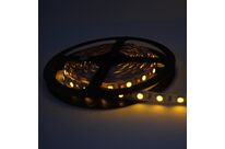Bandeau LED 12V 5M 5050 60LED/m - Jaune / IP20