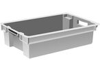 Bac gerbable emboîtable Gris