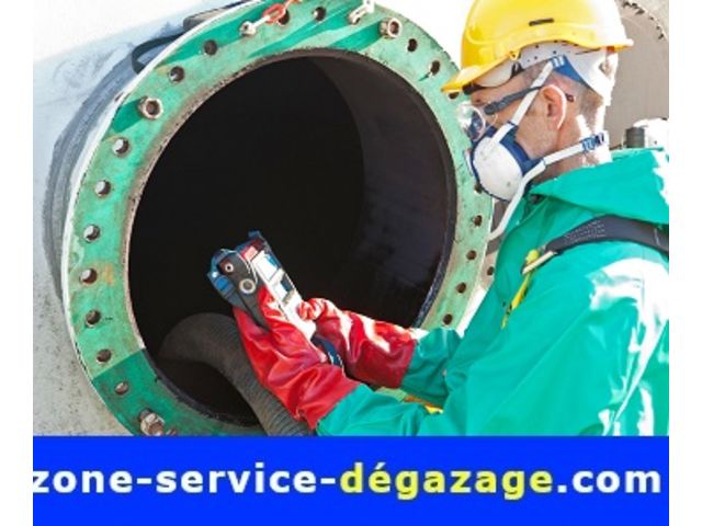 Pilotage des opérations de dégazage à bord des navires avec un inspecteur habilité ATEX