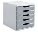 Multiform - Module de classement 5 tiroirs gris - Polystyrène - 32x28.8x35 cm - Durable et Organisé