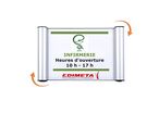 Plaque Signalétique Clic'Sign 148 x 210 mm