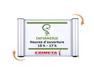 Plaque Signalétique Clic'Sign 148 x 210 mm