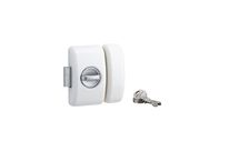 THIRARD - Verrou pour porte d'entrée Universel 5 goup. 45 mm blanc 3 clés