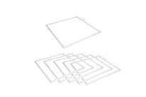 Pack de 6 - Dalle LED Cadre Lumineux 60x60 Slim 36W BLANC - Blanc Chaud 2300K - 3500K