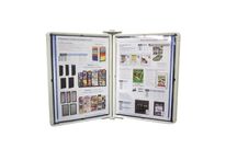 Pupitre INFOFLEX Mural 4 Pochettes GRISES