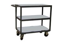 Chariot polyvalent 3 plateaux bois