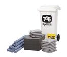 Pig - Kit d'absorbant Conteneur 88,4 L Universel - 89 L Absorption - Éco-responsable