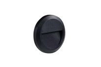 Balise LED saillie Ronde 2W 220V 55° IP65 pour Escalier - Blanc Neutre 4000K - 5500K / Noir