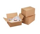 Caisse carton simple cannelure