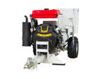 Broyeur de branches pro avec alimentation à rouleau hydraulique 27ch 740 cc 120 mm - Démarrage électrique - Puissant et Rapide Torros HDK130H