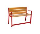 Banc bois et acier Silaos spécial sénior
