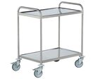 Chariot 2 Plateaux Inox 800x500 F=120 K G
