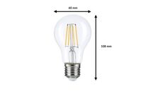 Pack de 15 - Ampoule LED E27 A60 3.8W Filament Classe Énergétique A 210lm/W - Blanc Chaud 2300K