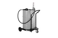 Ensemble de distribution d'huile pour fût - chariot + pompe + 4 m de flexible