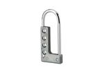 THIRARD - Moraillon en aluminium pour 4 cadenas