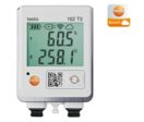 Enregistreur de données en ligne avec afficheur et 2 raccords pour sondes TC | testo 162 T3 
