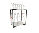 Servante haute pour stockage de cartons pliés 150 kg 