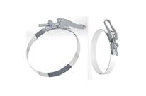 Collier de serrage à grenouillère en inox