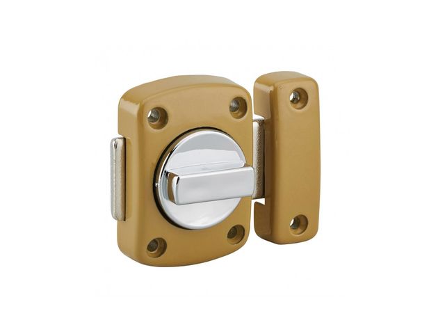 THIRARD - Verrou pour porte de meuble Alouette 40 mm epoxy bronze