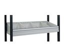 Casier triangulaire L.970 x P.600 mm renforcé rayonnage Universel peint
